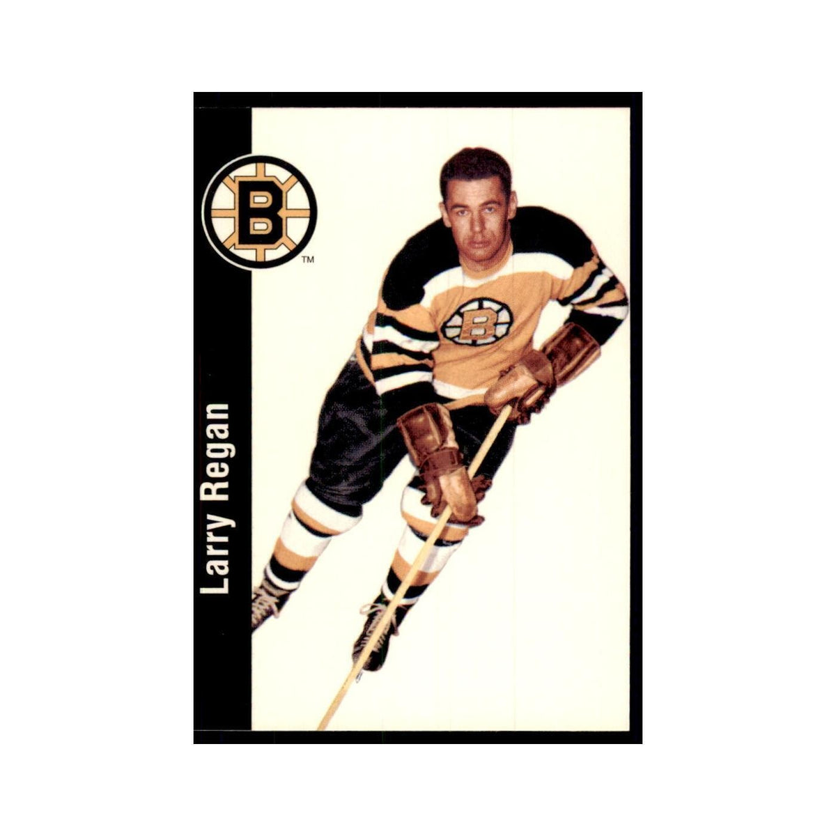 1994 Parkhurst Missing Link 1956-57 Larry Regan Boston Bruins #16