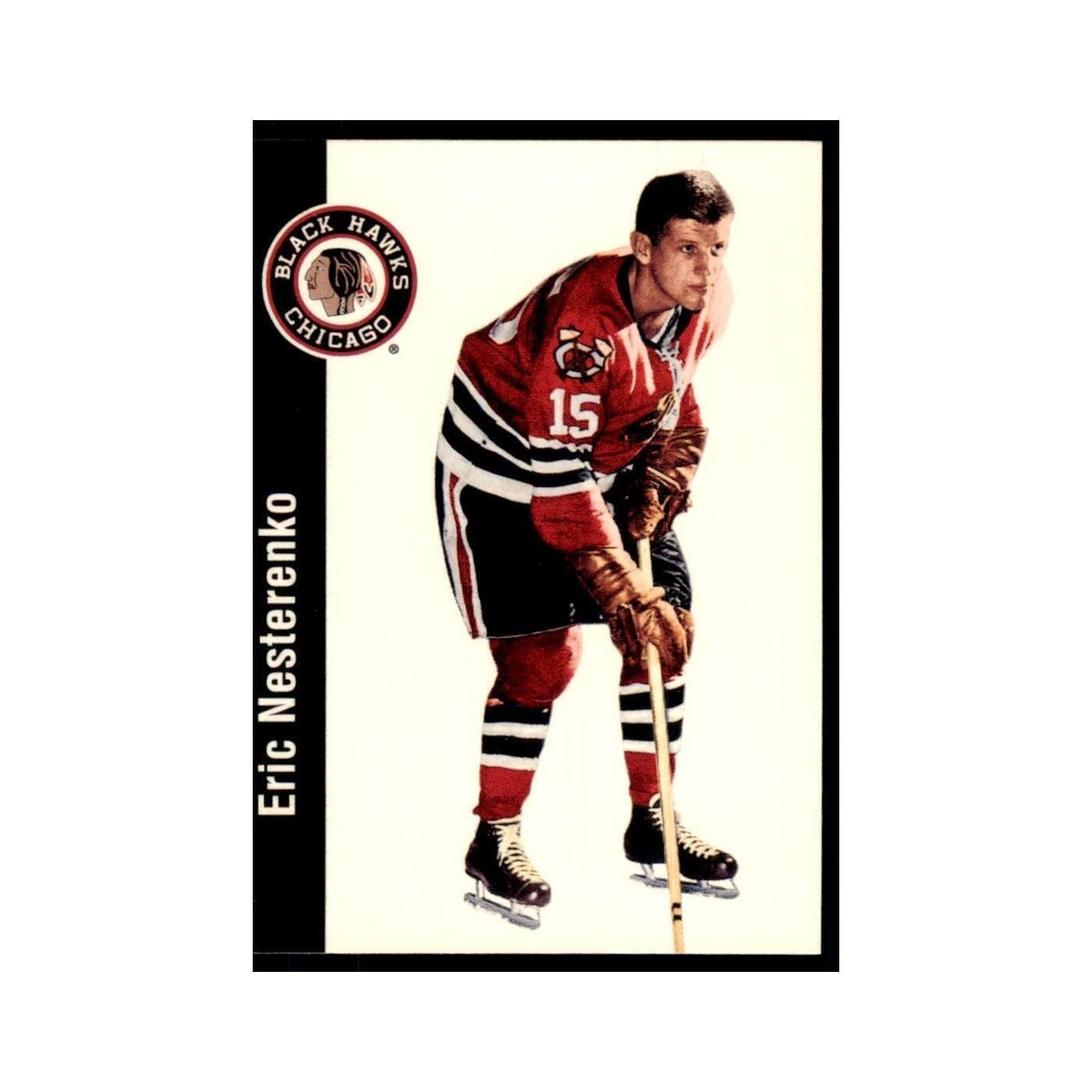 1994 Parkhurst Missing Link 1956-57 Eric Nesternko Chicago Blackhawks #39