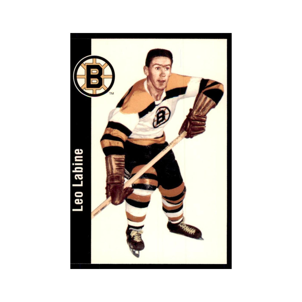 1994 Parkhurst Missing Link 1956-57 Leo Labine Boston Bruins #4