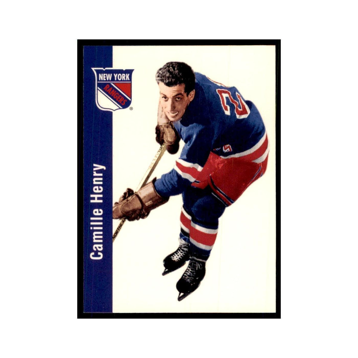 1994 Parkhurst Missing Link 1956-57 Camille Henry New York Rangers #100