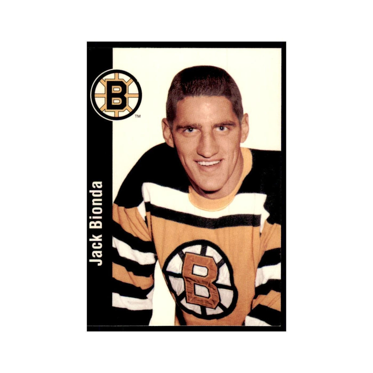 1994 Parkhurst Missing Link 1956-57 Jack Bionda Boston Bruins #14