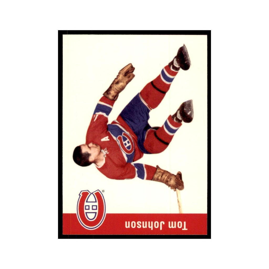1994 Parkhurst Missing Link 1956-57 Tom Johnson Montreal Canadiens #79