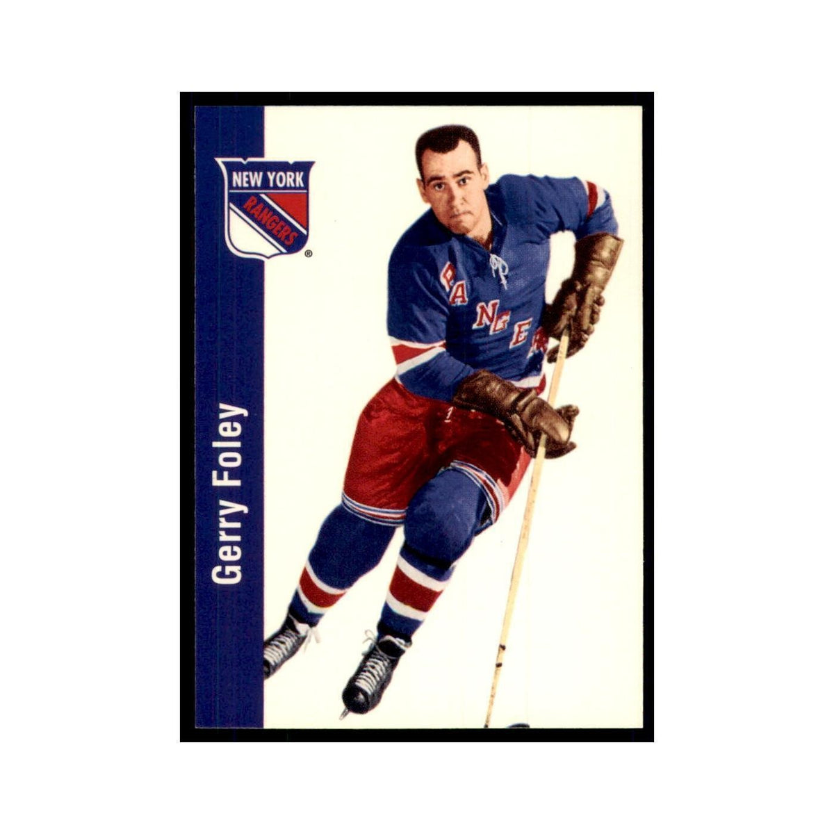 1994 Parkhurst Missing Link 1956-57 Gerry Foley New York Rangers #94
