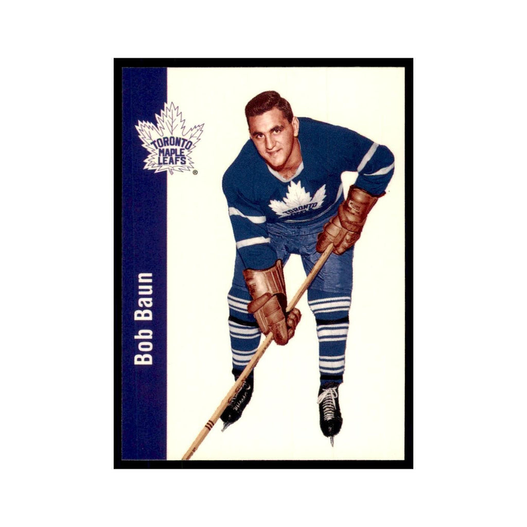1994 Parkhurst Missing Link 1956-57 Bob Baun Toronto Maple Leafs #123