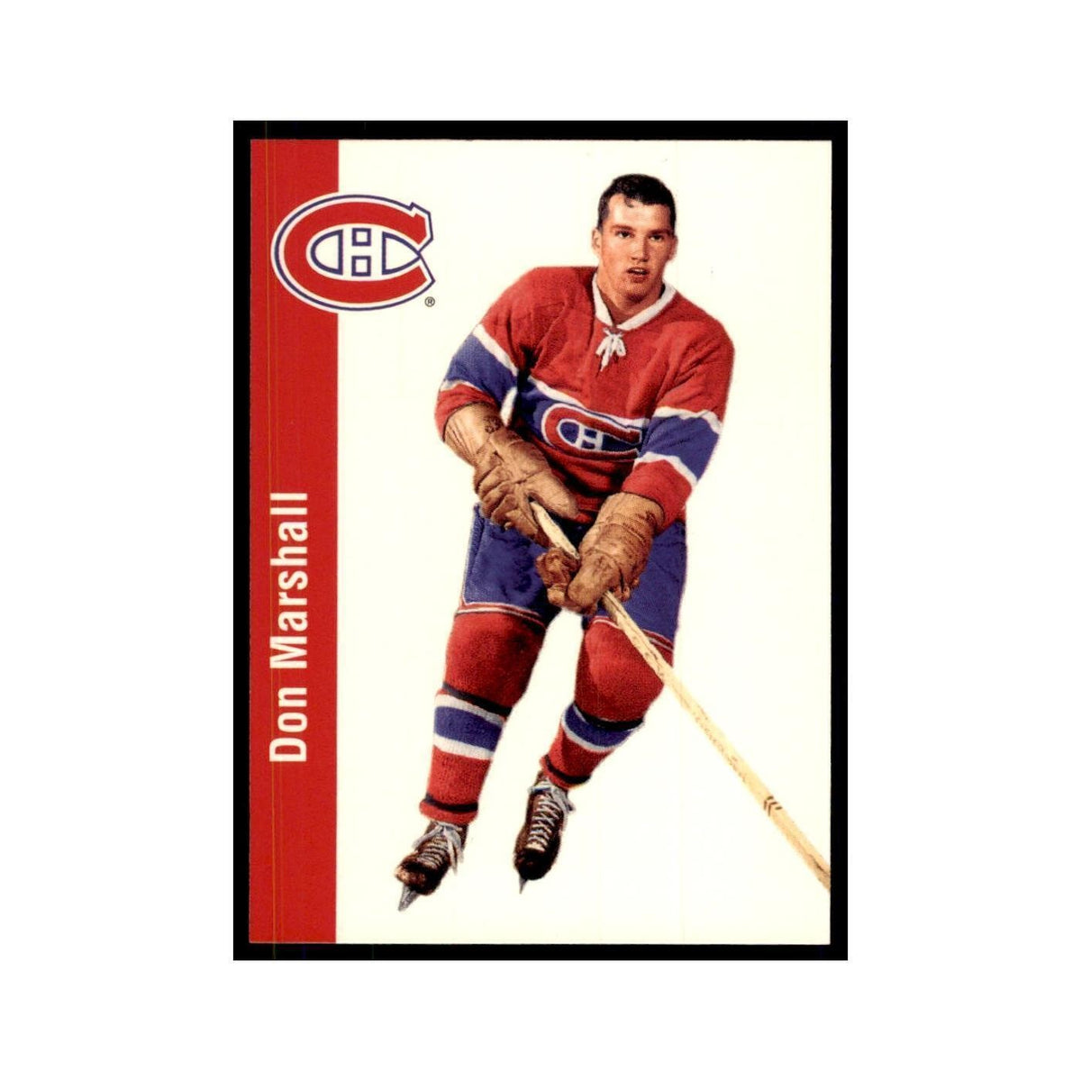 1994 Parkhurst Missing Link 1956-57 Don Marshall Montreal Canadiens #76