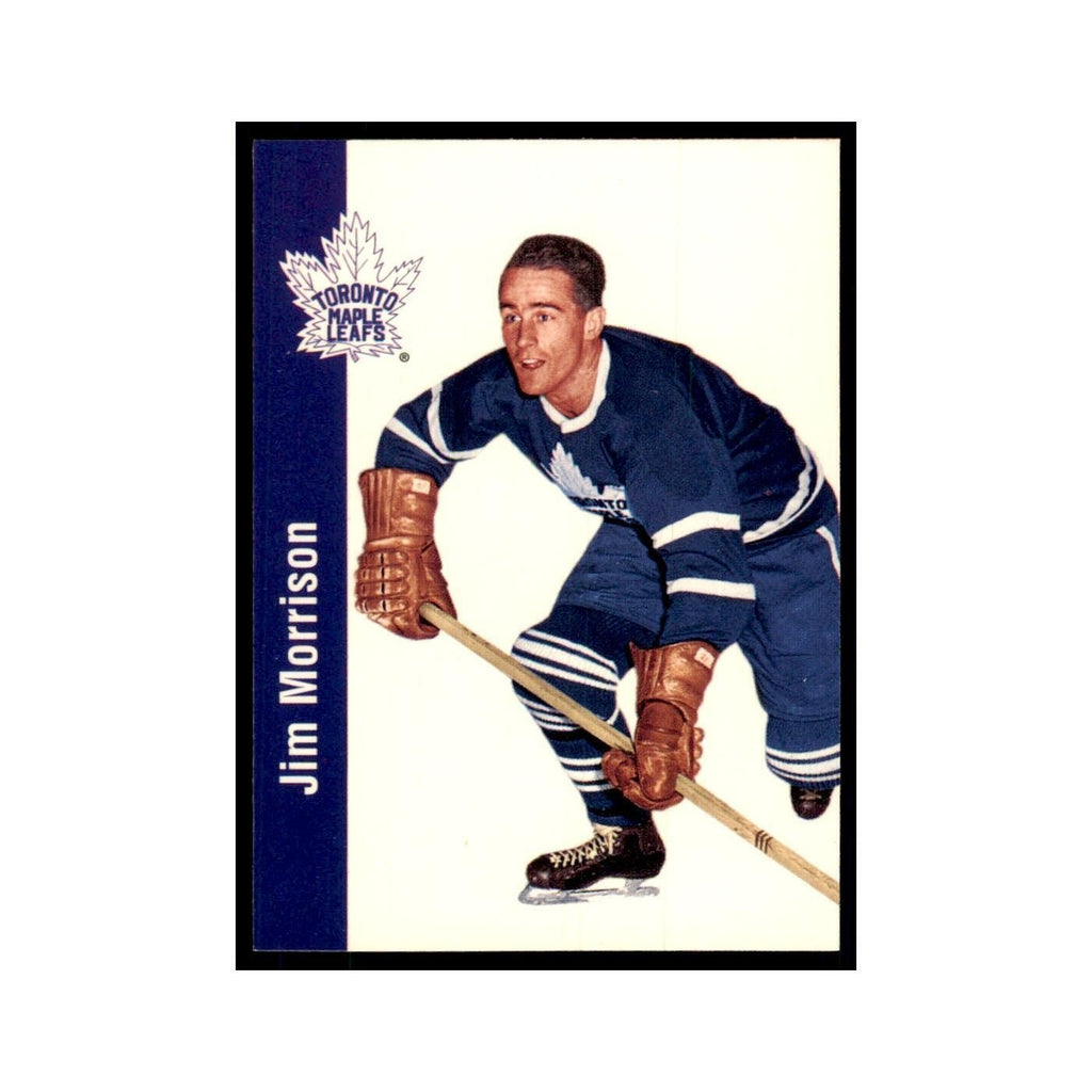 1994 Parkhurst Missing Link 1956-57 Jim Morrison Toronto Maple Leafs #115