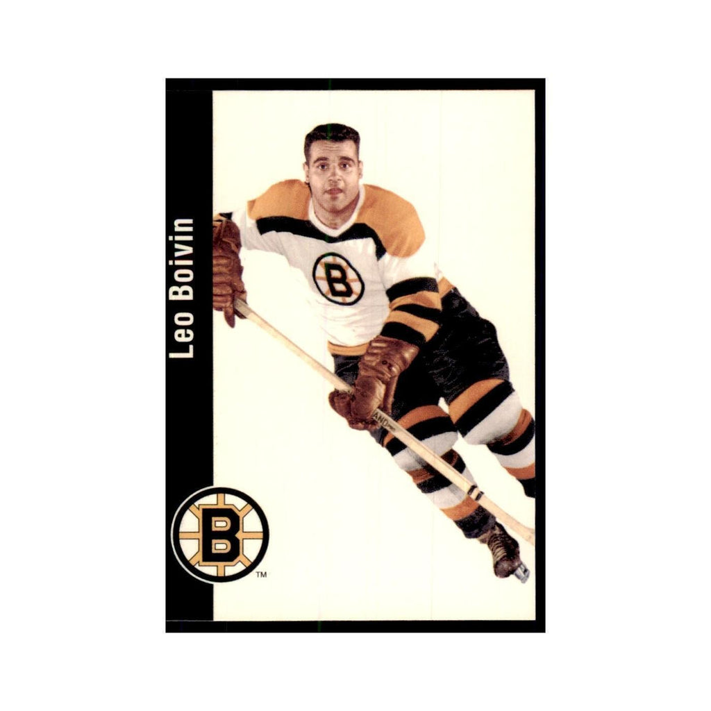 1994 Parkhurst Missing Link 1956-57 Leo Boivin Boston Bruins #11