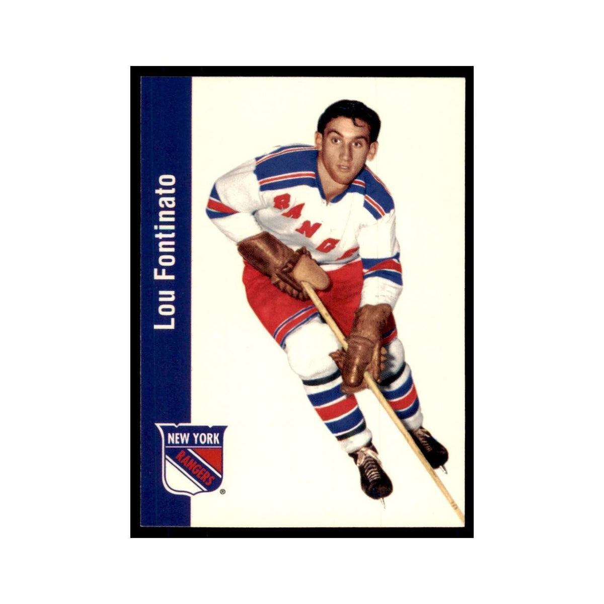 1994 Parkhurst Missing Link 1956-57 Lou Fontinato New York Rangers #93