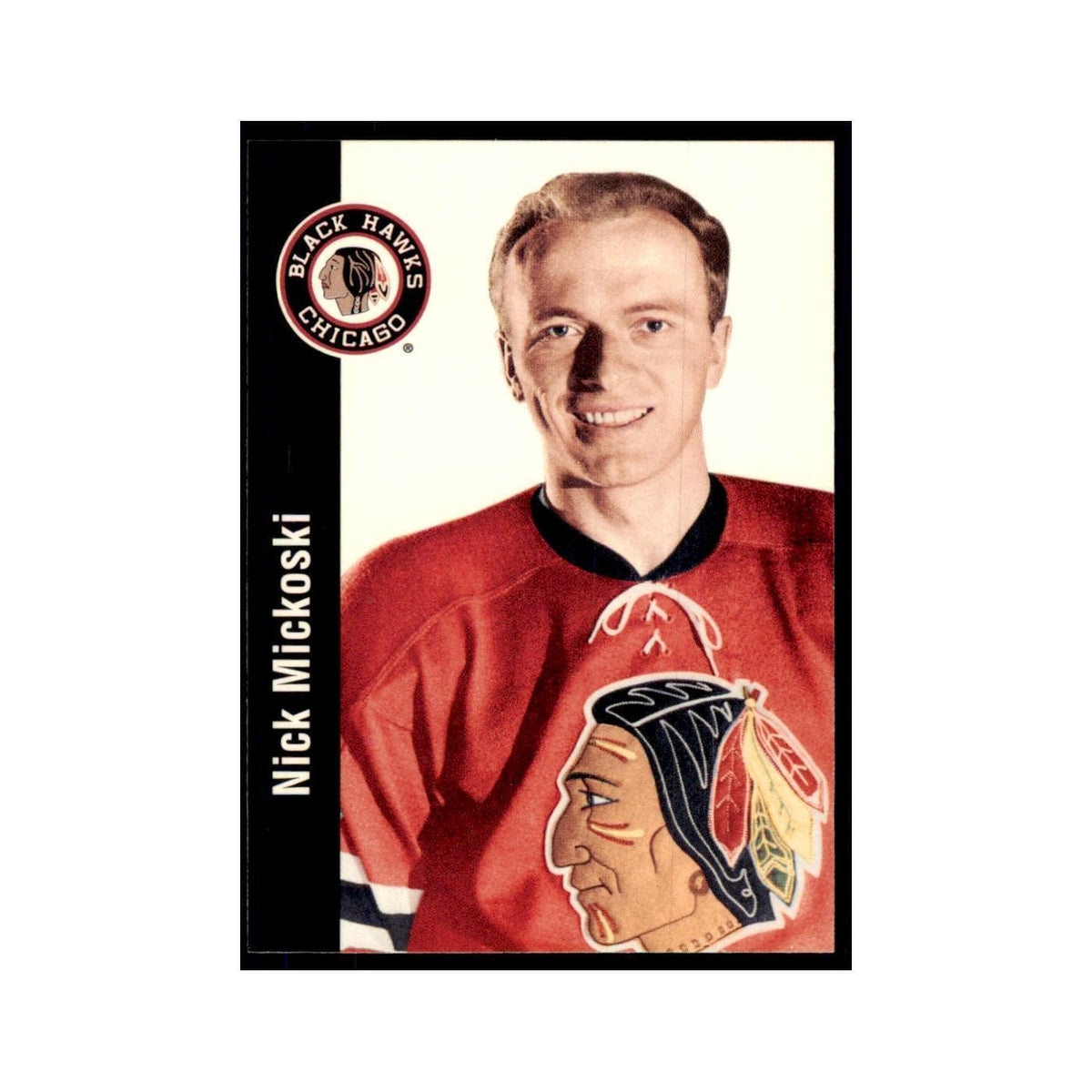 1994 Parkhurst Missing Link Nick Mickoski Chicago Blackhawks #25