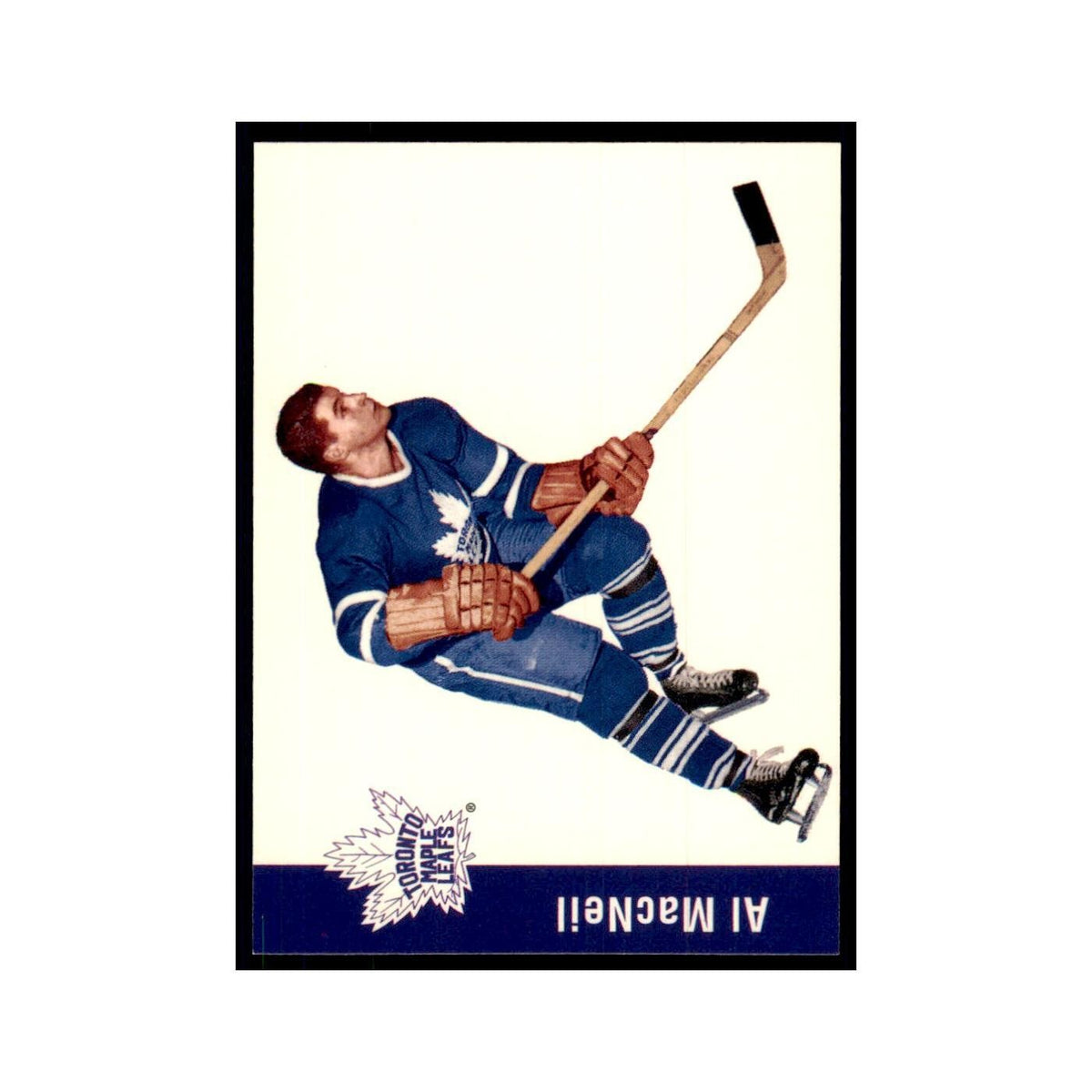 1994 Parkhurst Missing Link Al MacNeil Toronto Maple Leafs #121