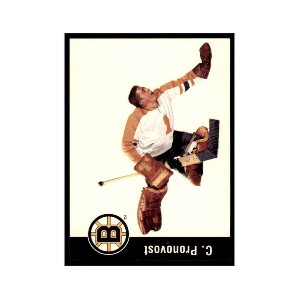 1994 Parkhurst Missing Link Claude Pronovost Boston Bruins #15