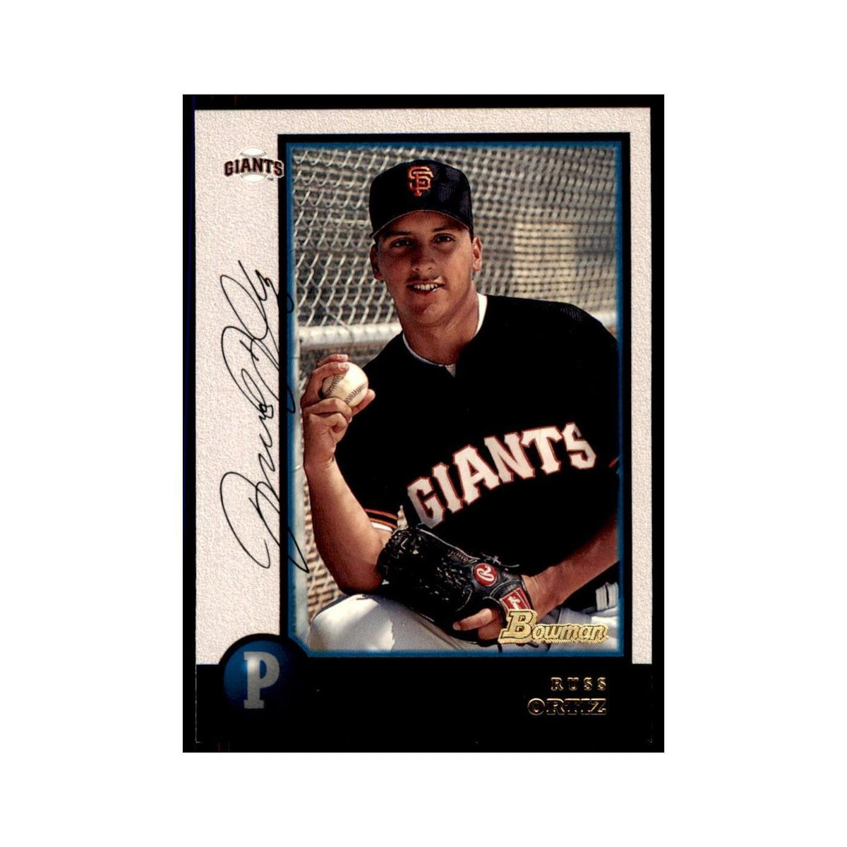 1998 Bowman Russ Ortiz Baseball Cards #100