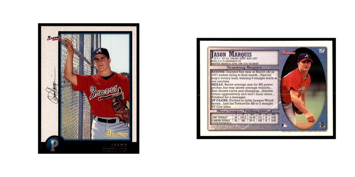 1998 Bowman Jason Marquis Baseball Cards #157