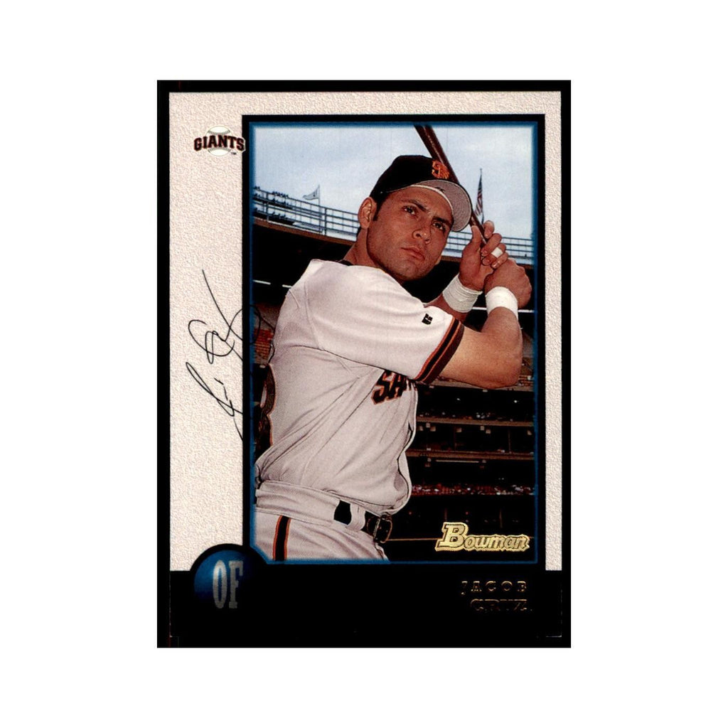 1998 Bowman Jacob Cruz Baseball Cards #158