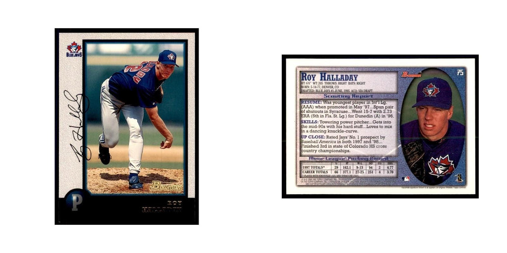 1998 Bowman Roy Halladay Baseball Cards #75