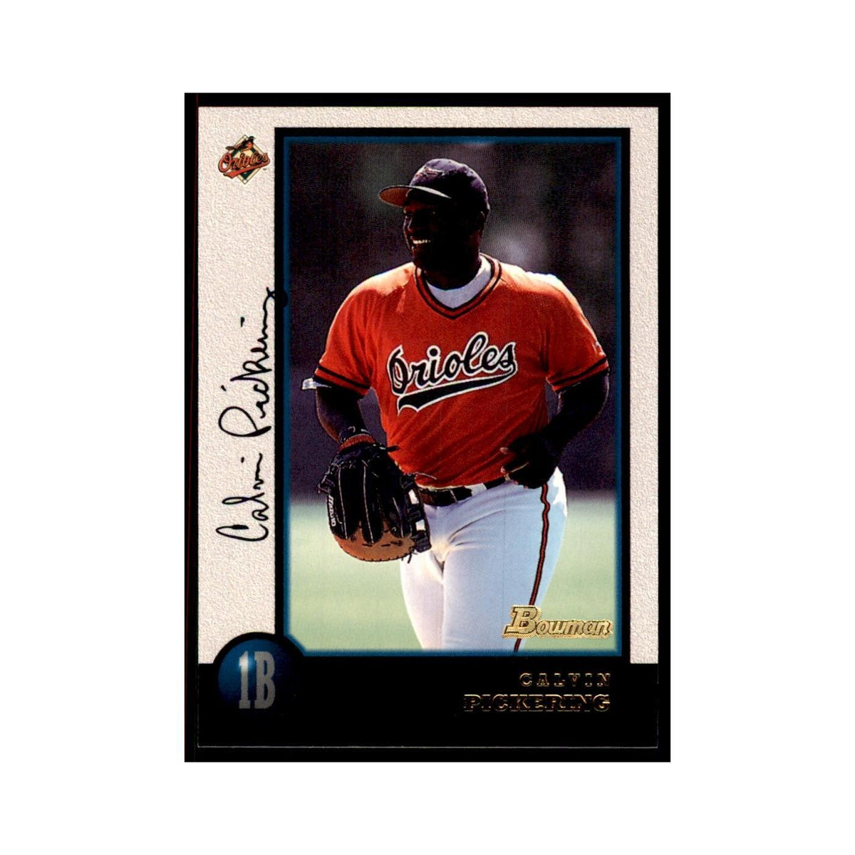 1998 Bowman Calvin Pickering Baseball Cards #208
