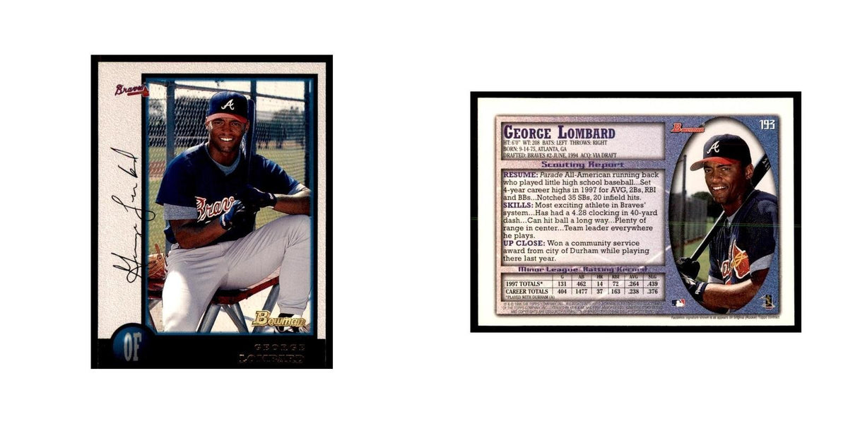 1998 Bowman George Lombard Baseball Cards #193