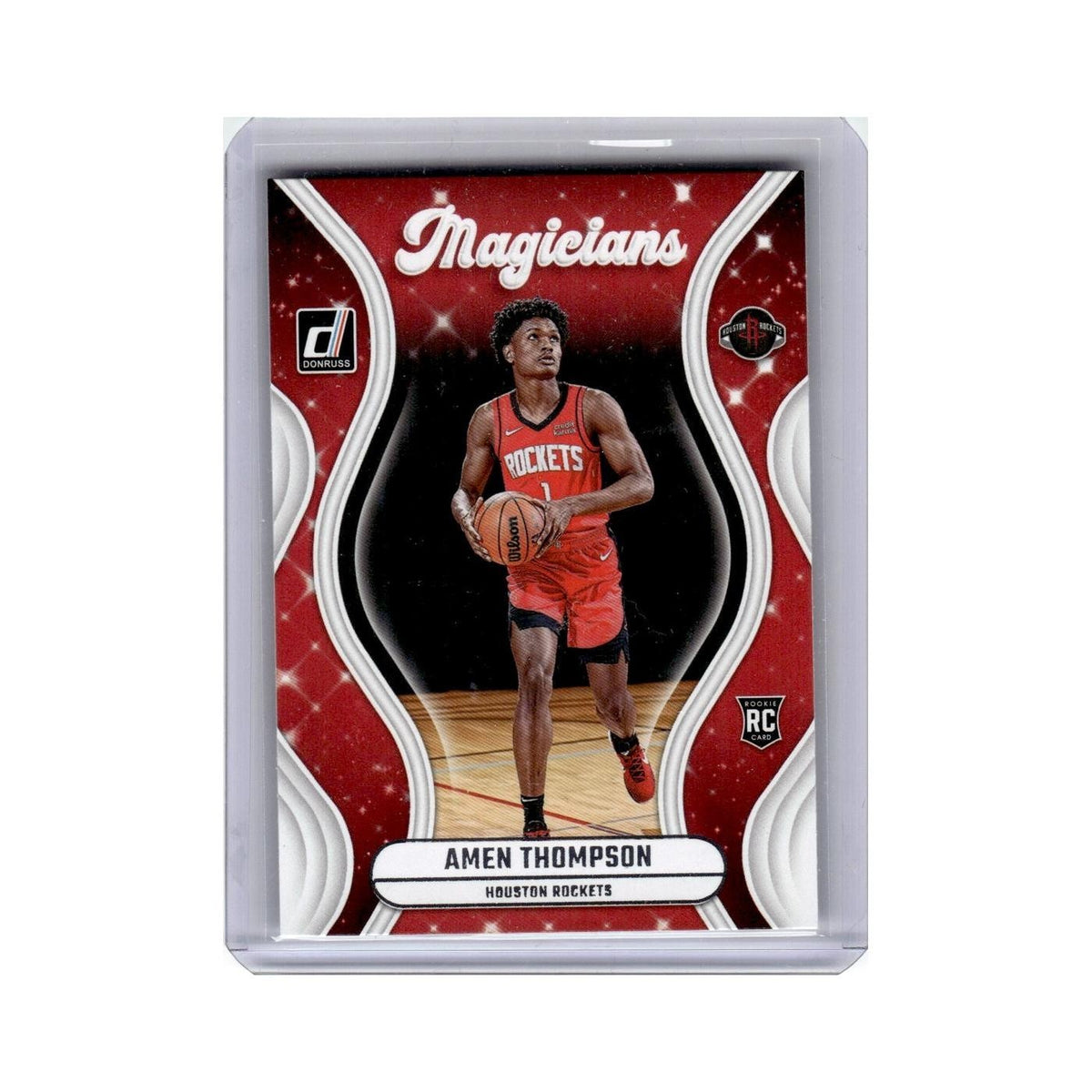 Amen Thompson Rookie 2023 Donruss Magicians #3 Houston Rockets NM