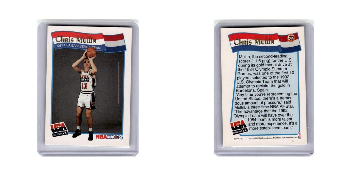Chris Mullin 1991 Hoops #57 USA Basketball Card NM