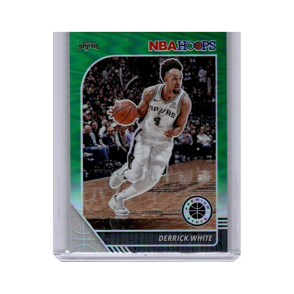 Derrick White 2019 Hoops Premium Stock Prizm #176 San Antonio Spurs NM