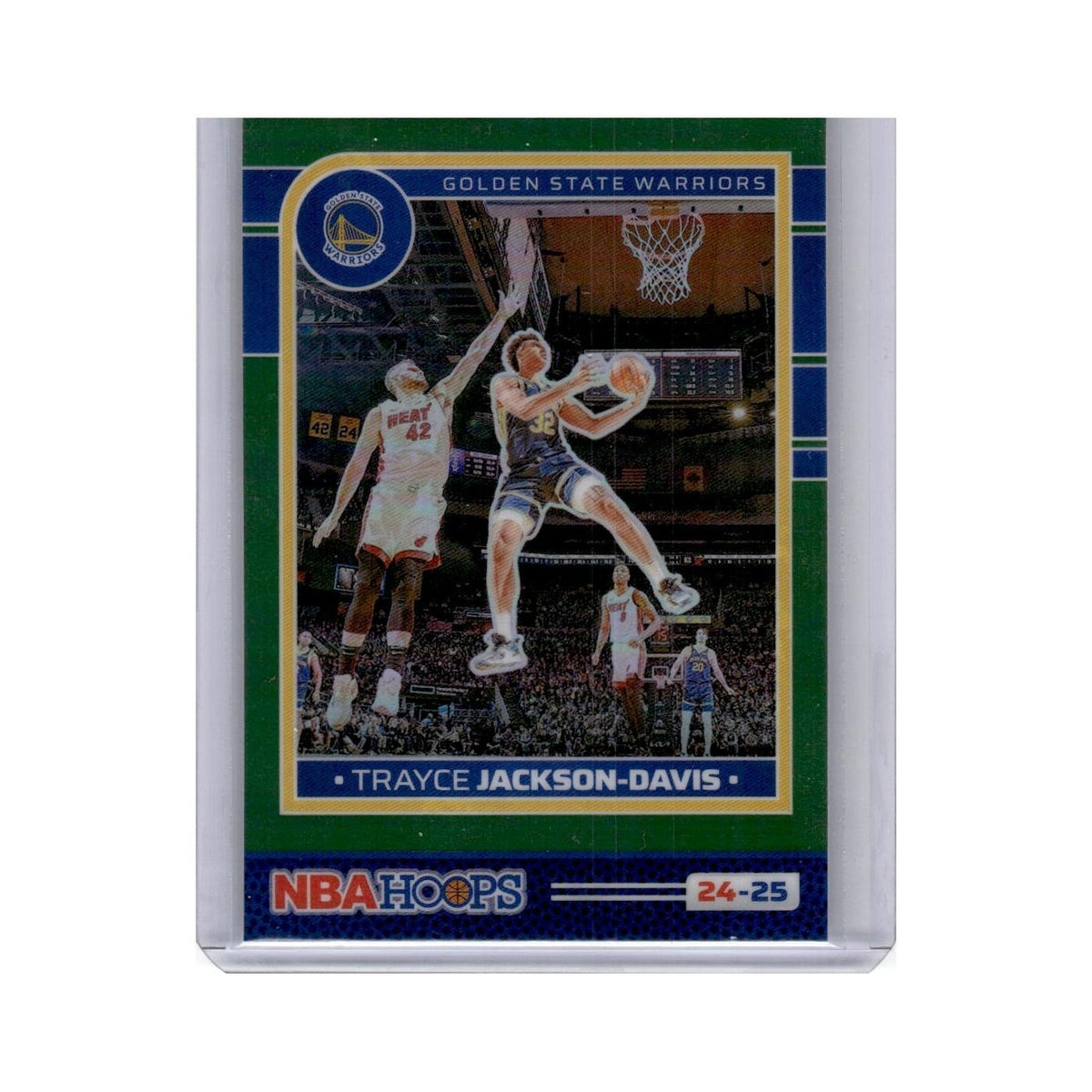 Trayce Jackson-Davis 2024 Hoops Prizm #63 Golden State Warriors NM