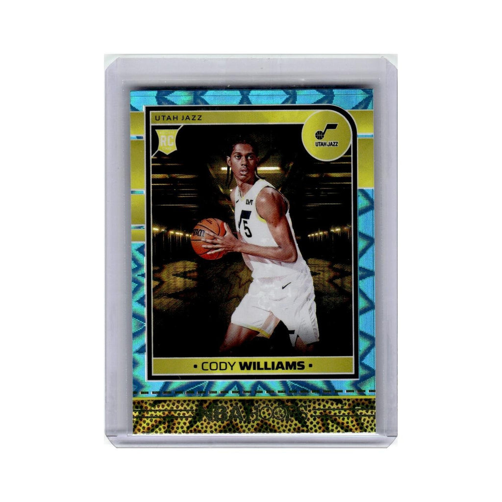 Cody Williams Rookie 2024 Hoops #240 Utah Jazz Basketball Card NM