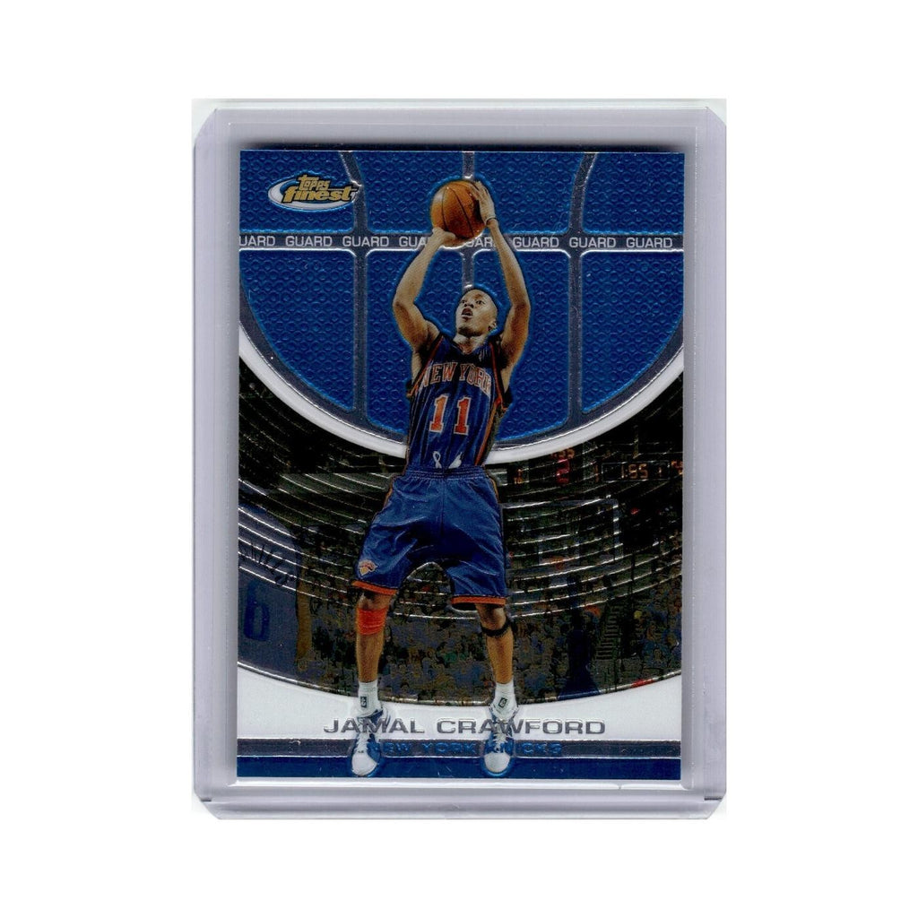 Jamal Crawford 2005 Finest #94 New York Knicks Basketball Card NM