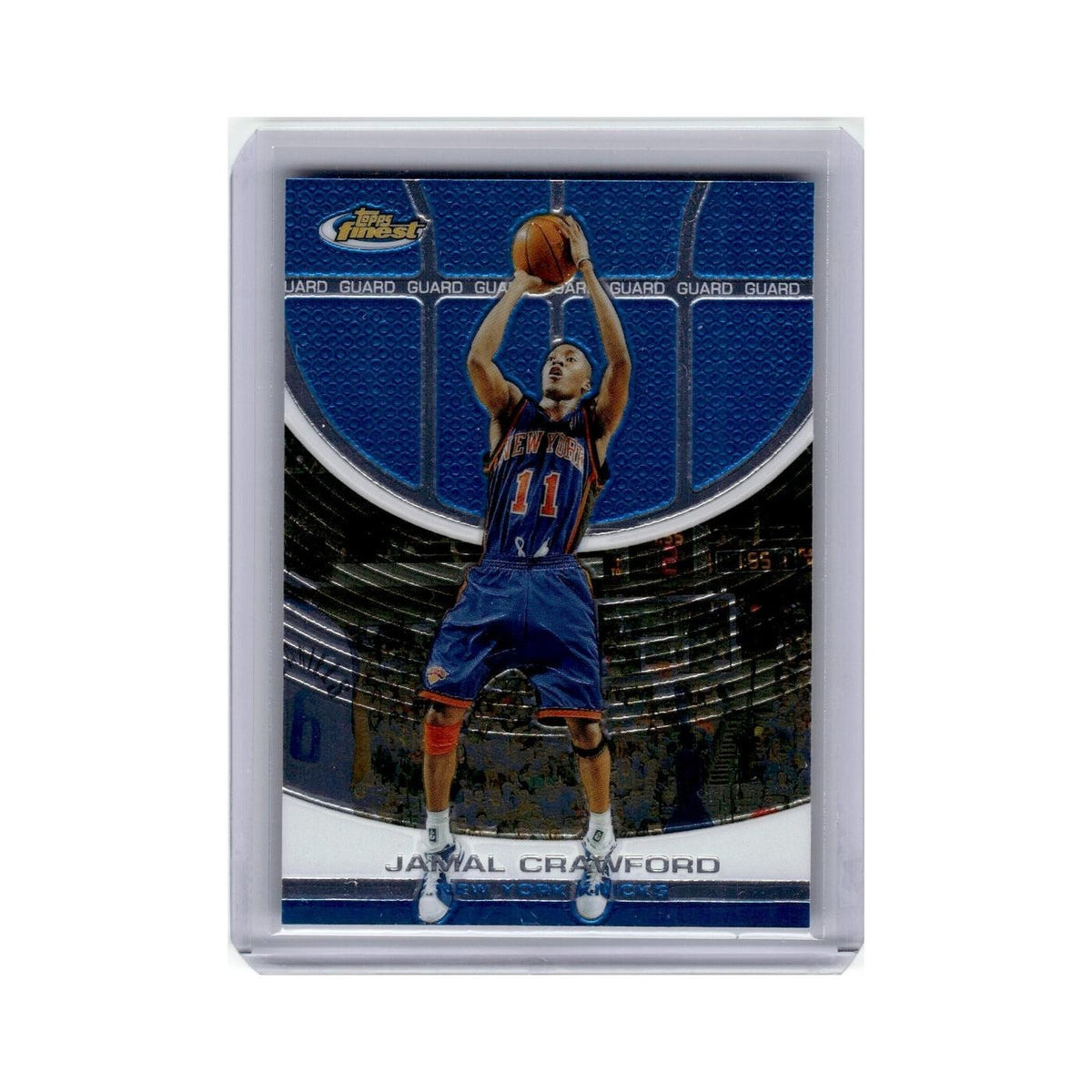 Jamal Crawford 2005 Finest #94 New York Knicks Basketball Card NM
