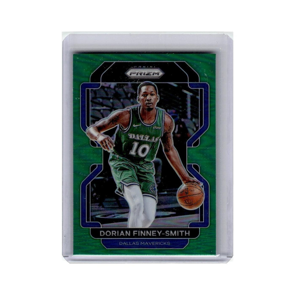Dorian Finney-Smith 2021 Panini Prizm Green #208 Dallas Mavericks NM