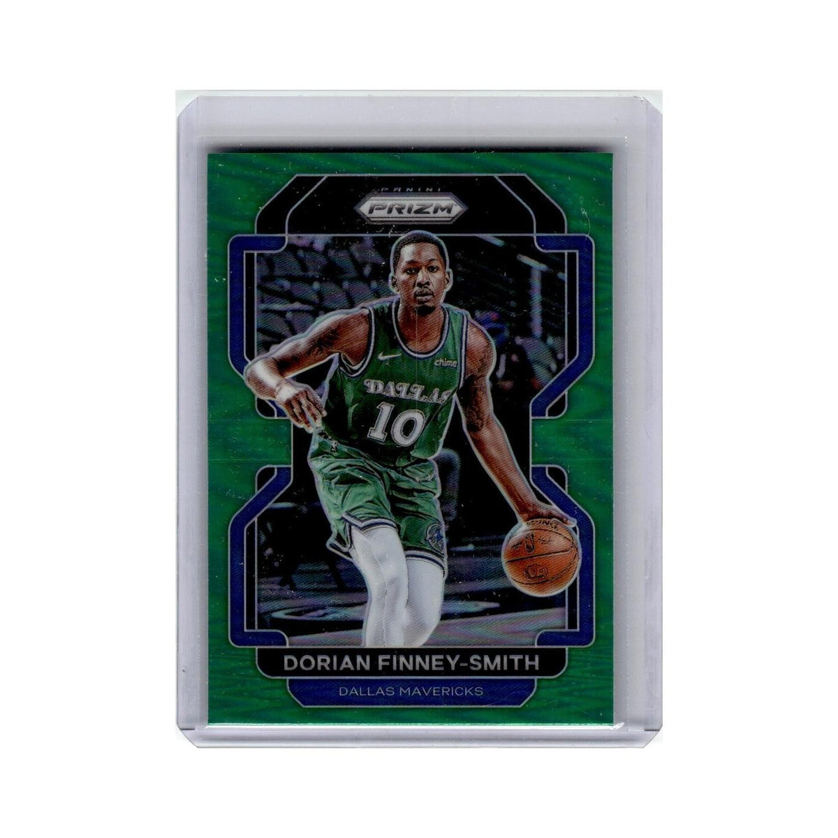 Dorian Finney-Smith 2021 Panini Prizm Green #208 Dallas Mavericks NM