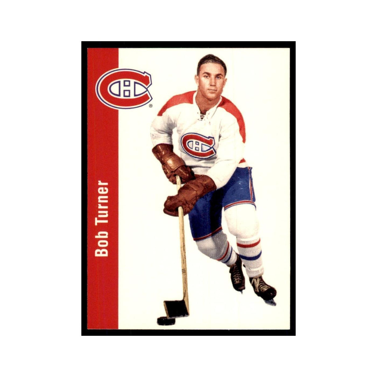 1994 Parkhurst Missing Link 1956-57 Bob Turner Montreal Canadiens #81