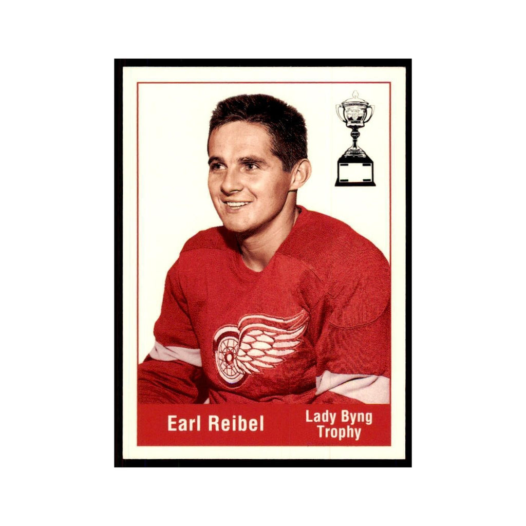 1994 Parkhurst Missing Link 1956-57 Earl Reibel Detroit Red Wings #147
