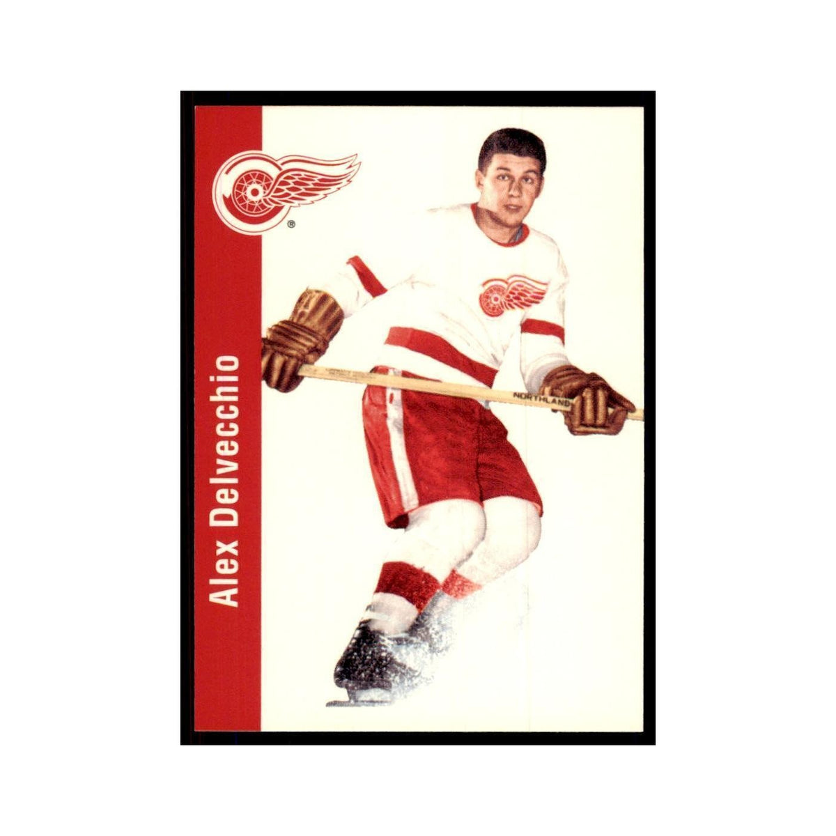 1994 Parkhurst Missing Link 1956-57 Alex Delvecchio Detroit Red Wings #59