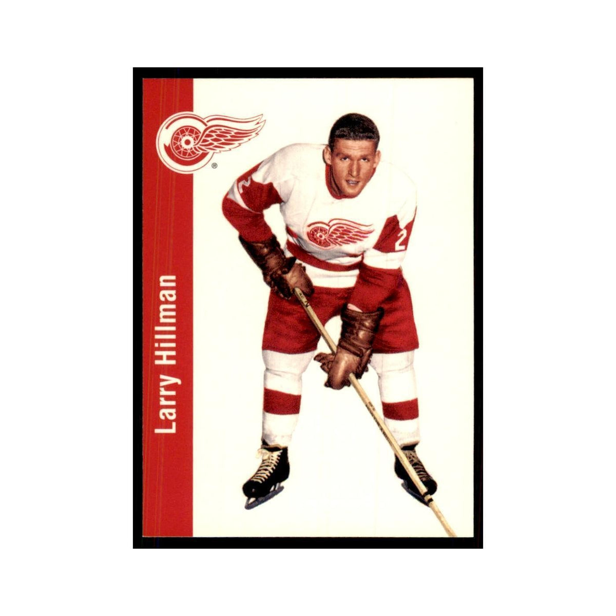 1994 Parkhurst Missing Link 1956-57 Larry Hillman Detroit Red Wings #55