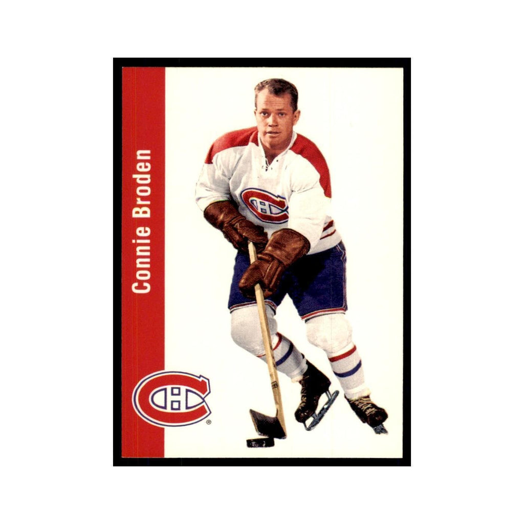 1994 Parkhurst Missing Link 1956-57 Connie Broden RC Montreal Canadiens #82