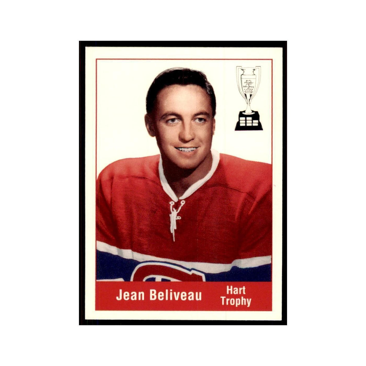 1994 Parkhurst Missing Link 1956-57 Jean Beliveau Montreal Canadiens #149