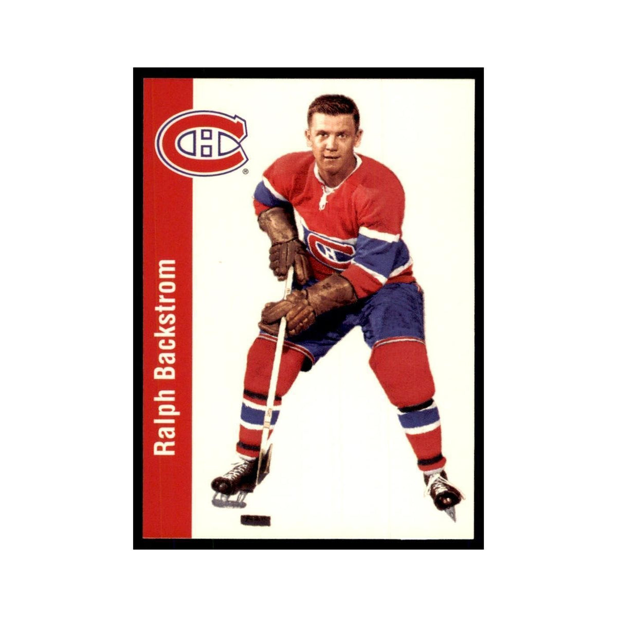 1994 Parkhurst Missing Link 1956-57 Ralph Backstrom Montreal Canadiens #77
