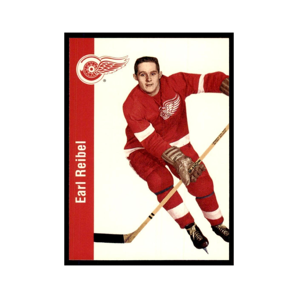 1994 Parkhurst Missing Link 1956-57 Earl Reibel Detroit Red Wings #49