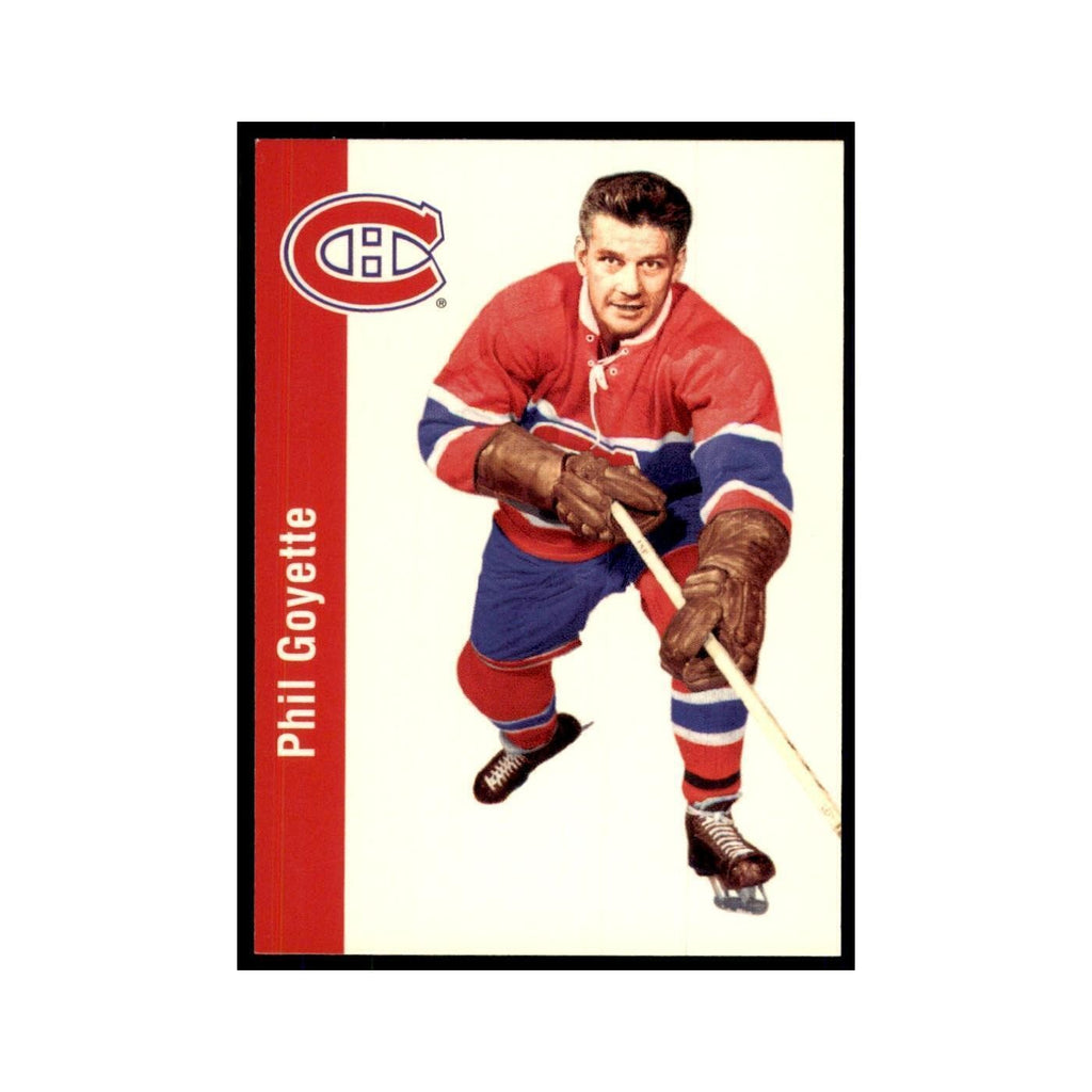 1994 Parkhurst Missing Link 1956-57 Phil Goyette Montreal Canadiens #74