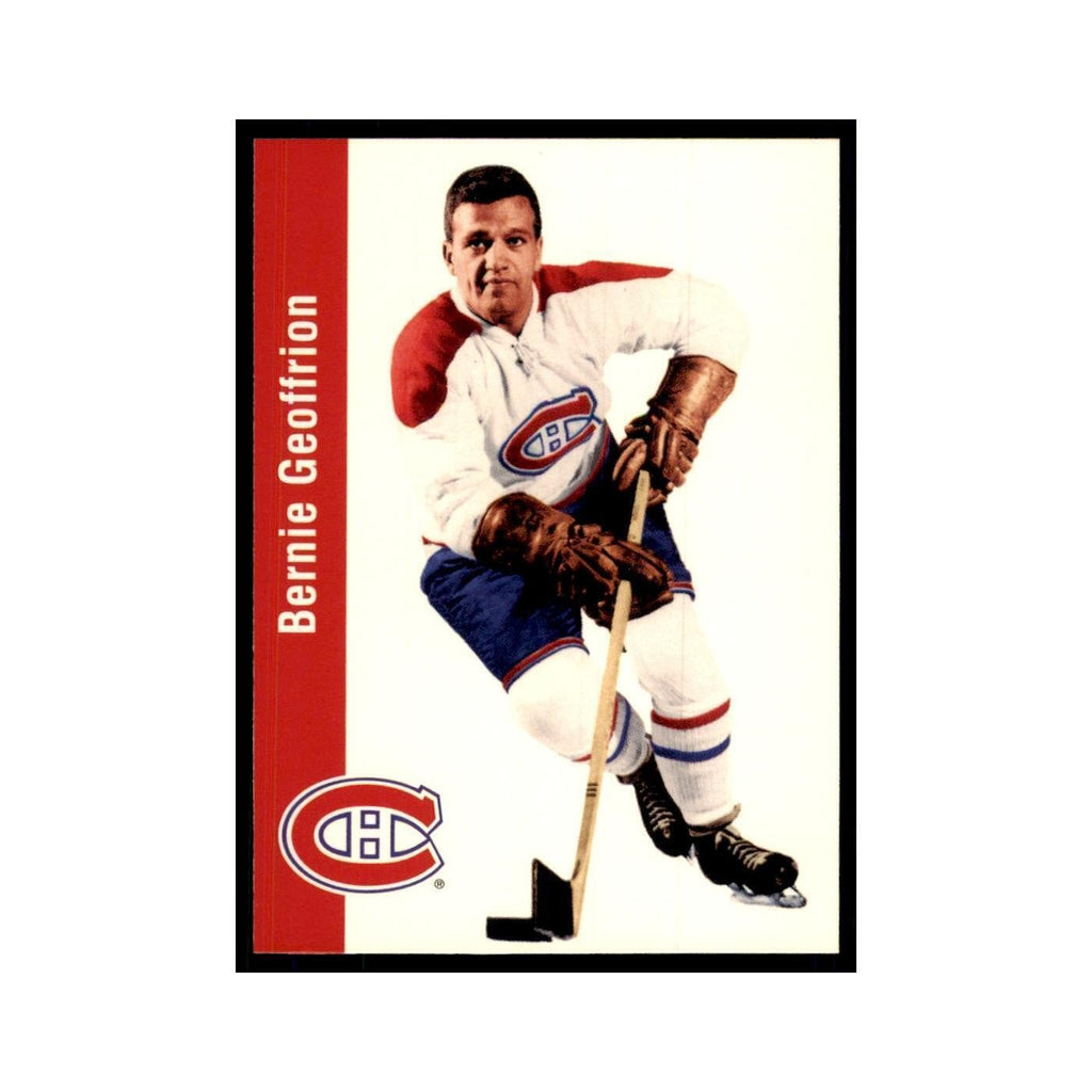 1994 Parkhurst Missing Link 1956-57 Bernie Geoffrion Montreal Canadiens #68