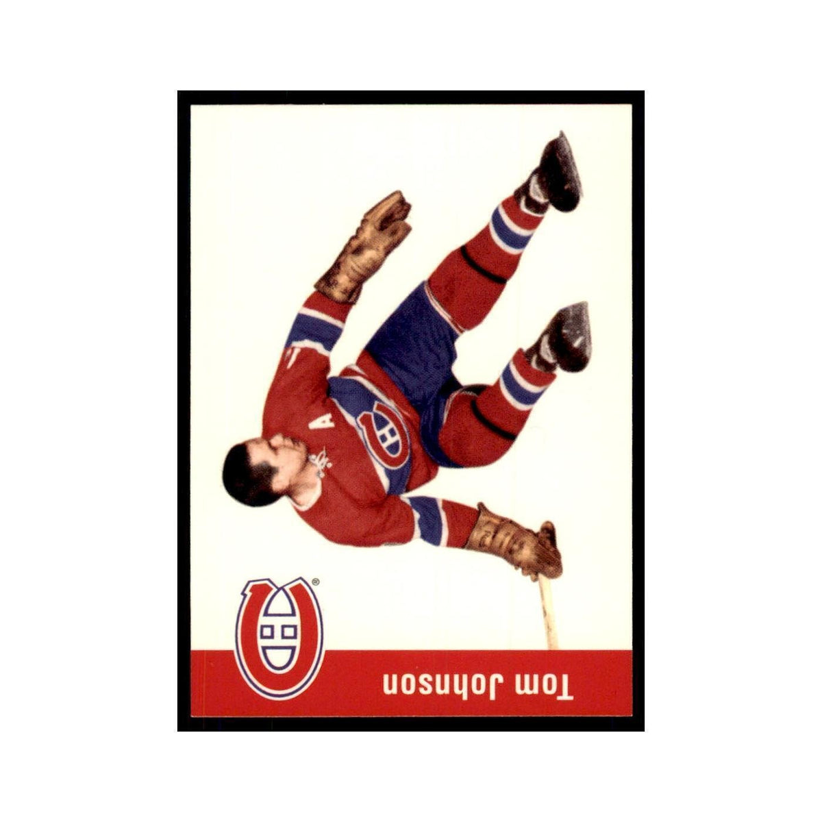 1994 Parkhurst Missing Link 1956-57 Tom Johnson Montreal Canadiens #79