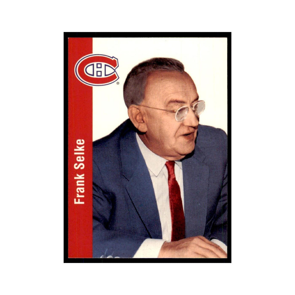 1994 Parkhurst Missing Link Frank Selke Montreal Canadiens #85