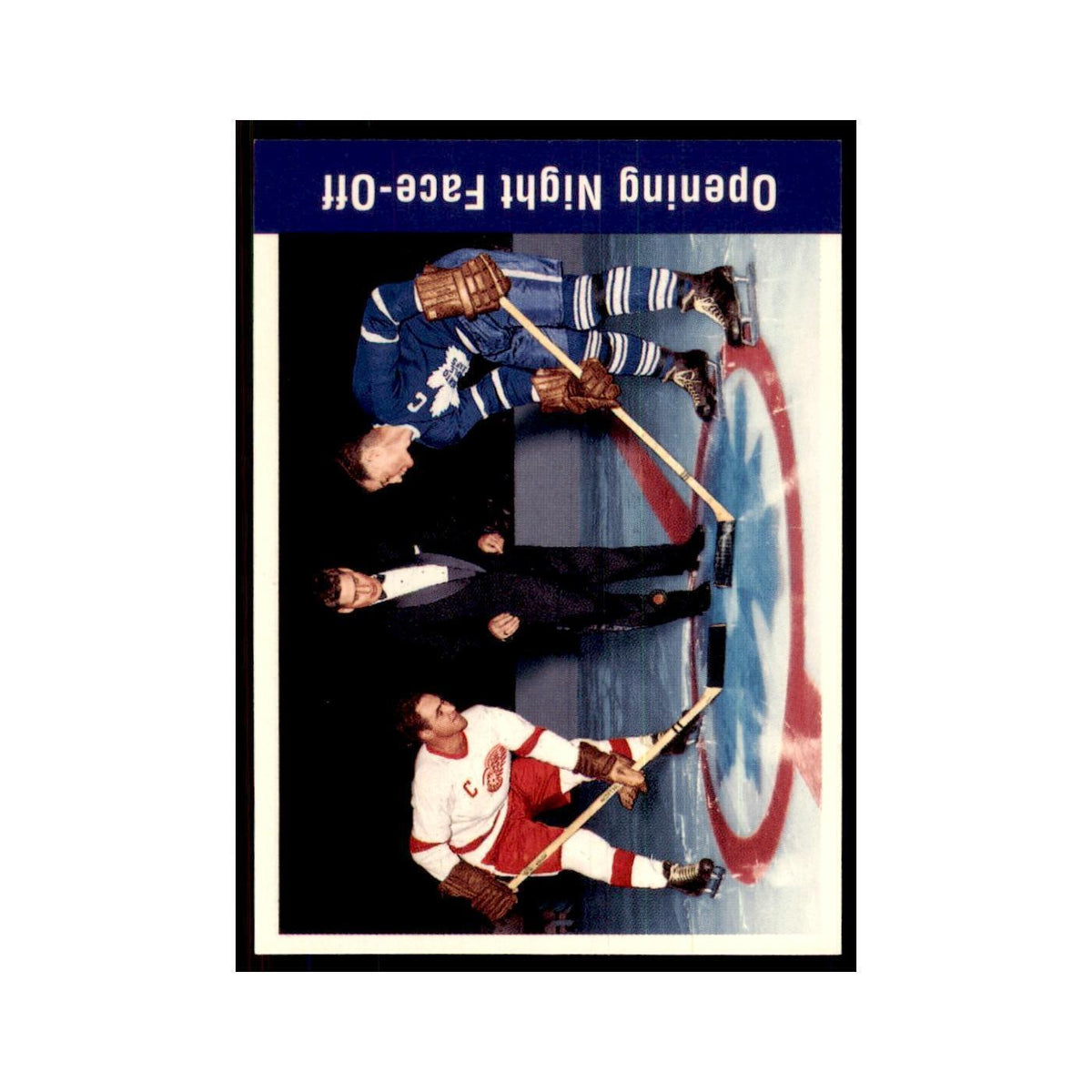 1994 Parkhurst Missing Link Opening Night Face off Montreal Canadiens #154