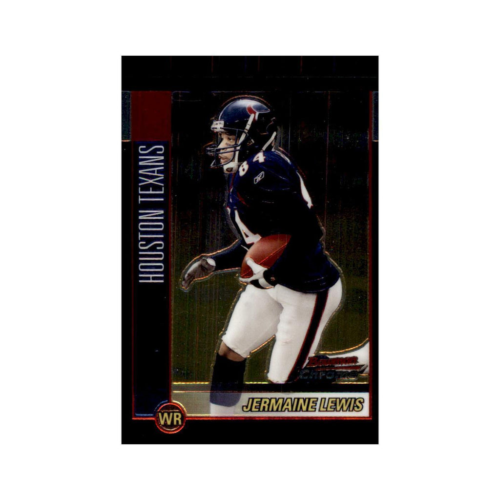 2002 Bowman Chrome Jermaine Lewis Football Cards #78