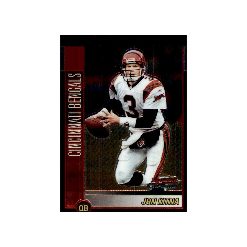 2002 Bowman Chrome Jon Kitna Football Cards #87