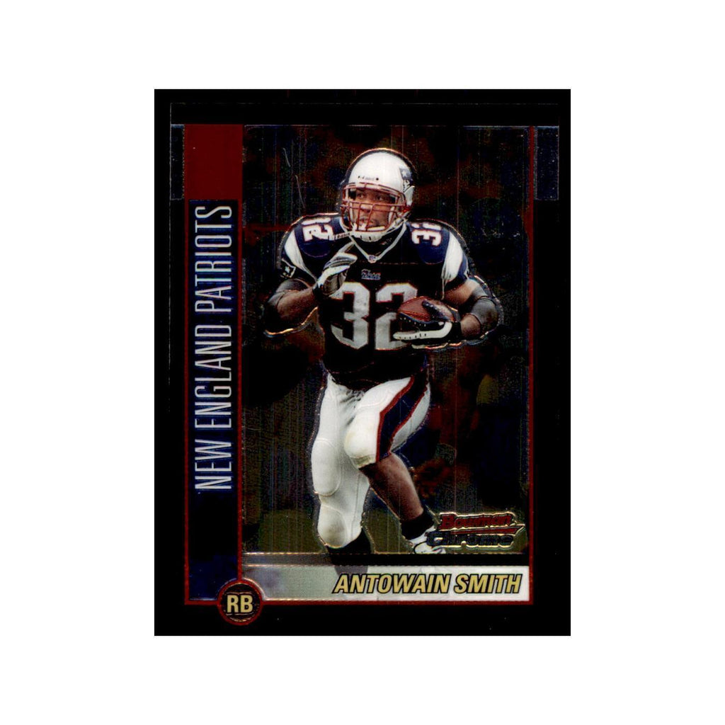 2002 Bowman Chrome Antowain Smith Football Cards #59