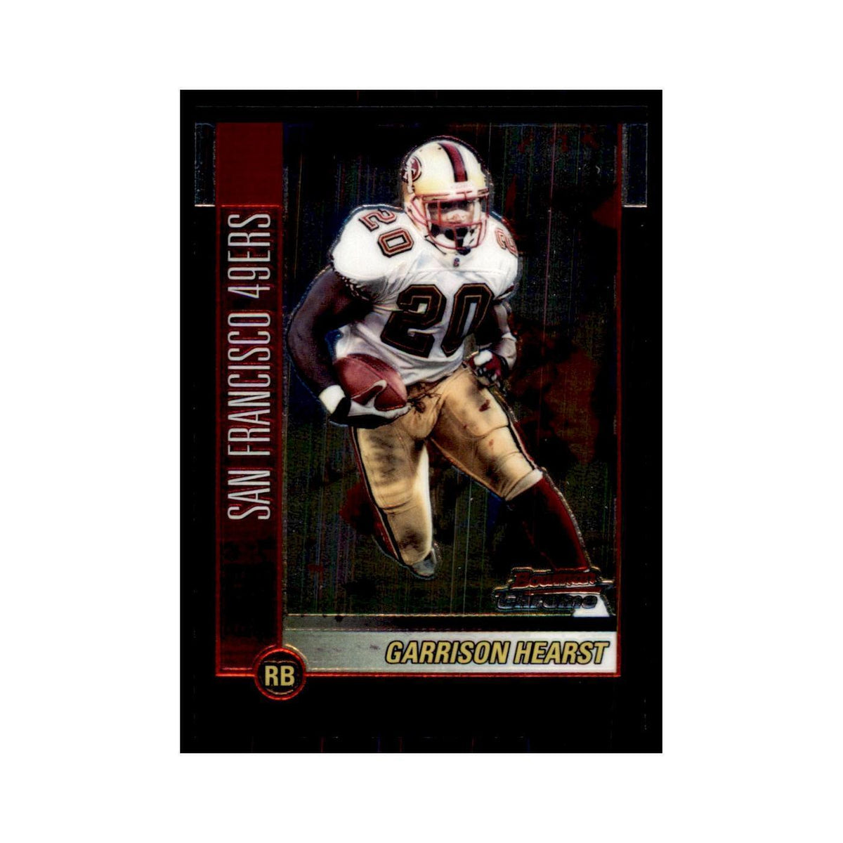 2002 Bowman Chrome Garrison Hearst Football Cards #90
