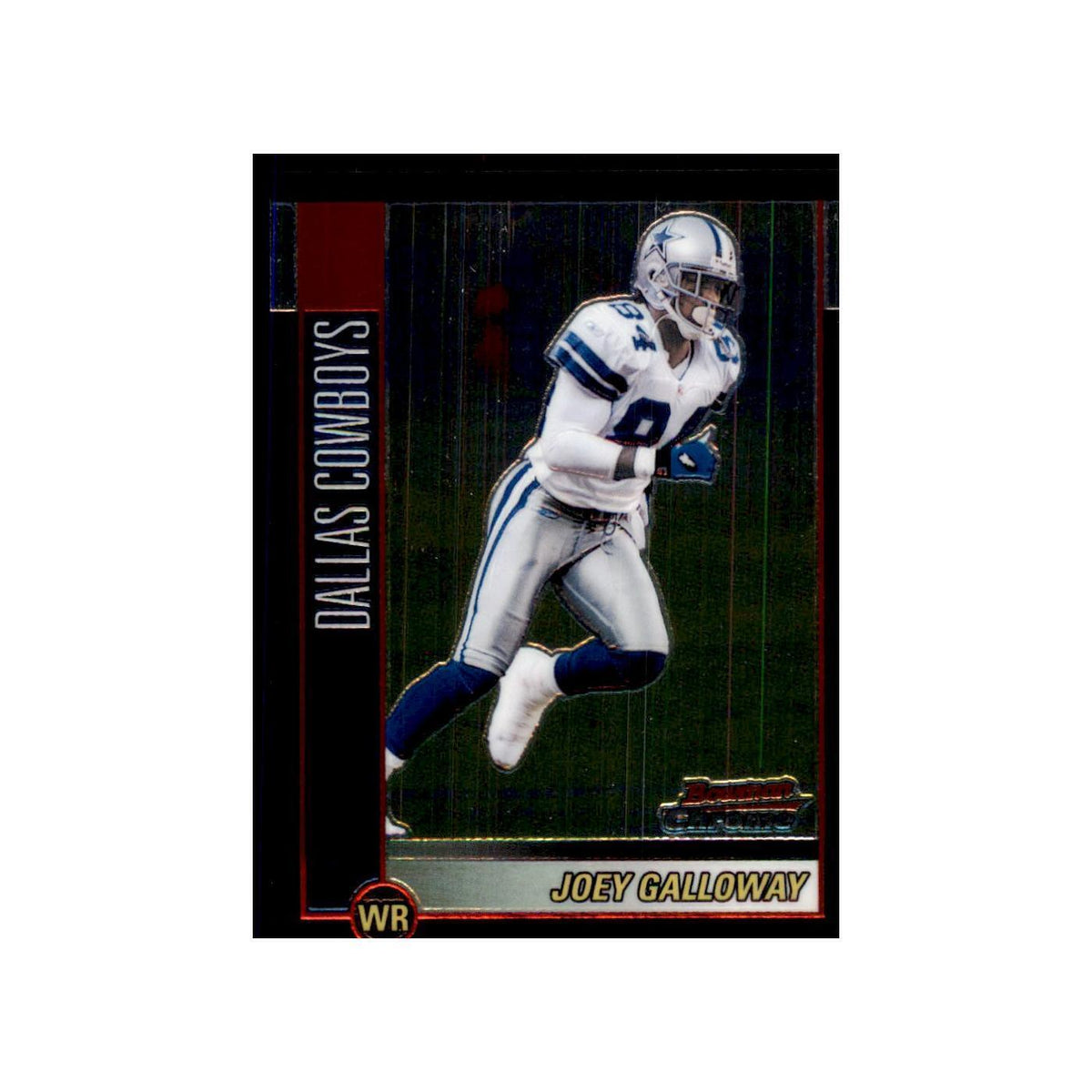 2002 Bowman Chrome Joey Galloway Football Cards #107