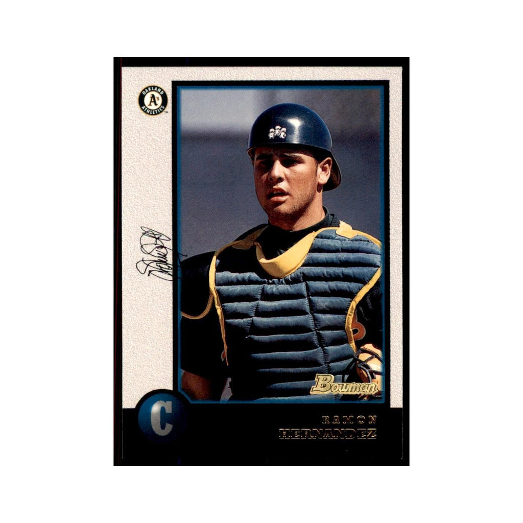 1998 Bowman Ramon Hernandez Baseball Cards #155