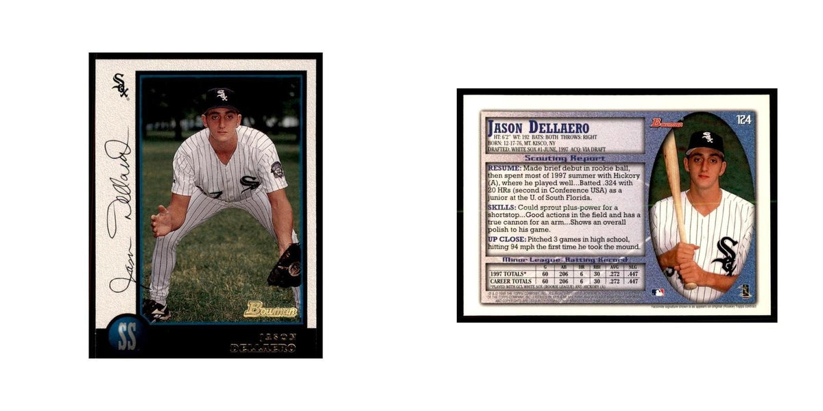 1998 Bowman Jason Dellaero Baseball Cards #124